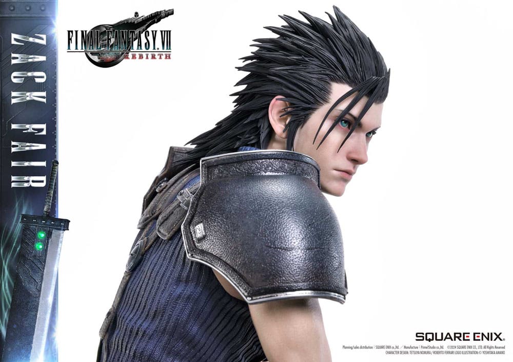 Final Fantasy VII Rebirth Statue 1/4 Zack Fair 57 cm