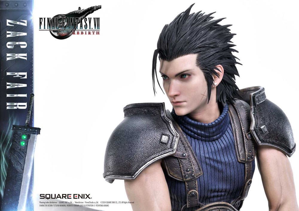 Final Fantasy VII Rebirth Statue 1/4 Zack Fair 57 cm