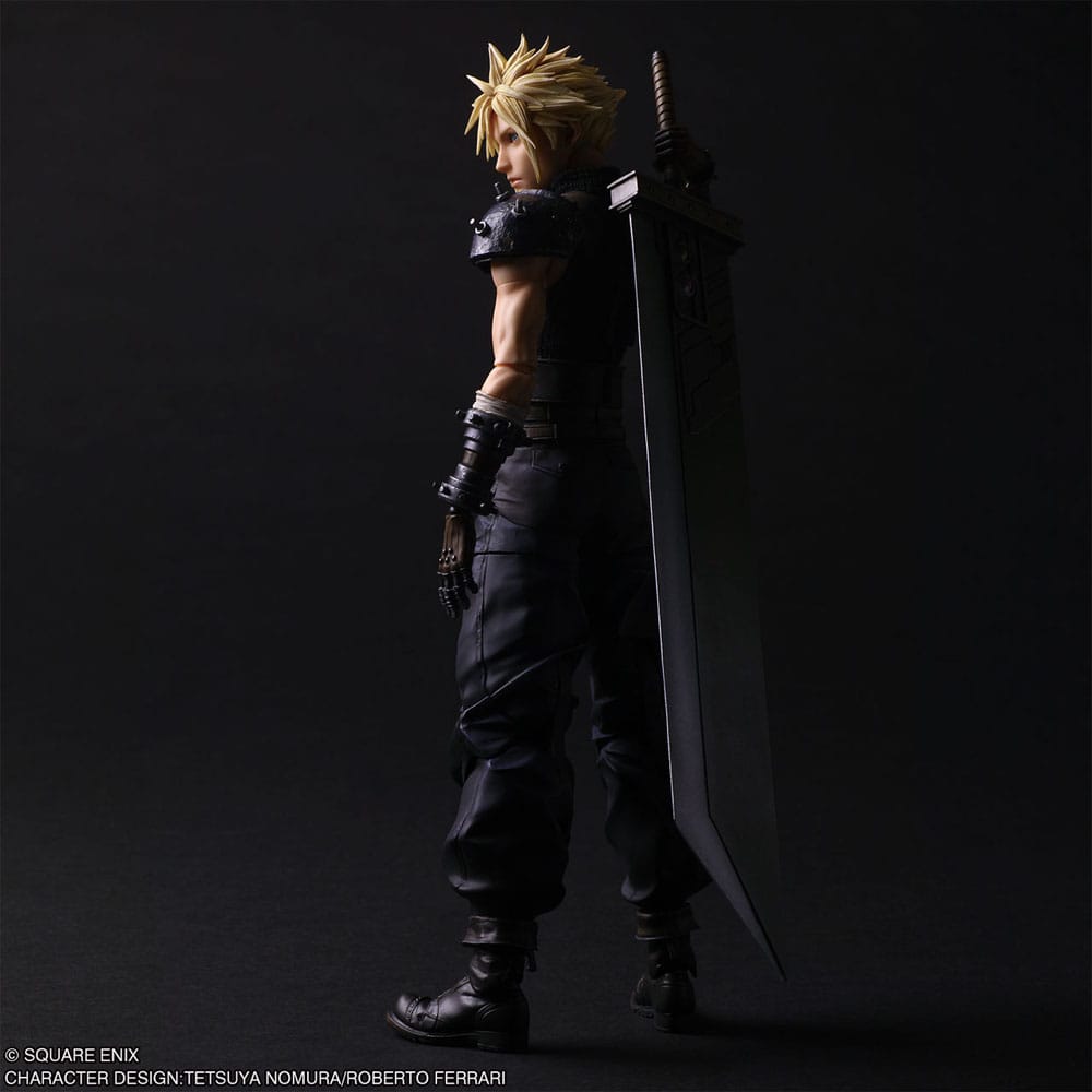 Final Fantasy VII Rebirth Play Arts Shin Action Figure Cloud Strife 27 cm