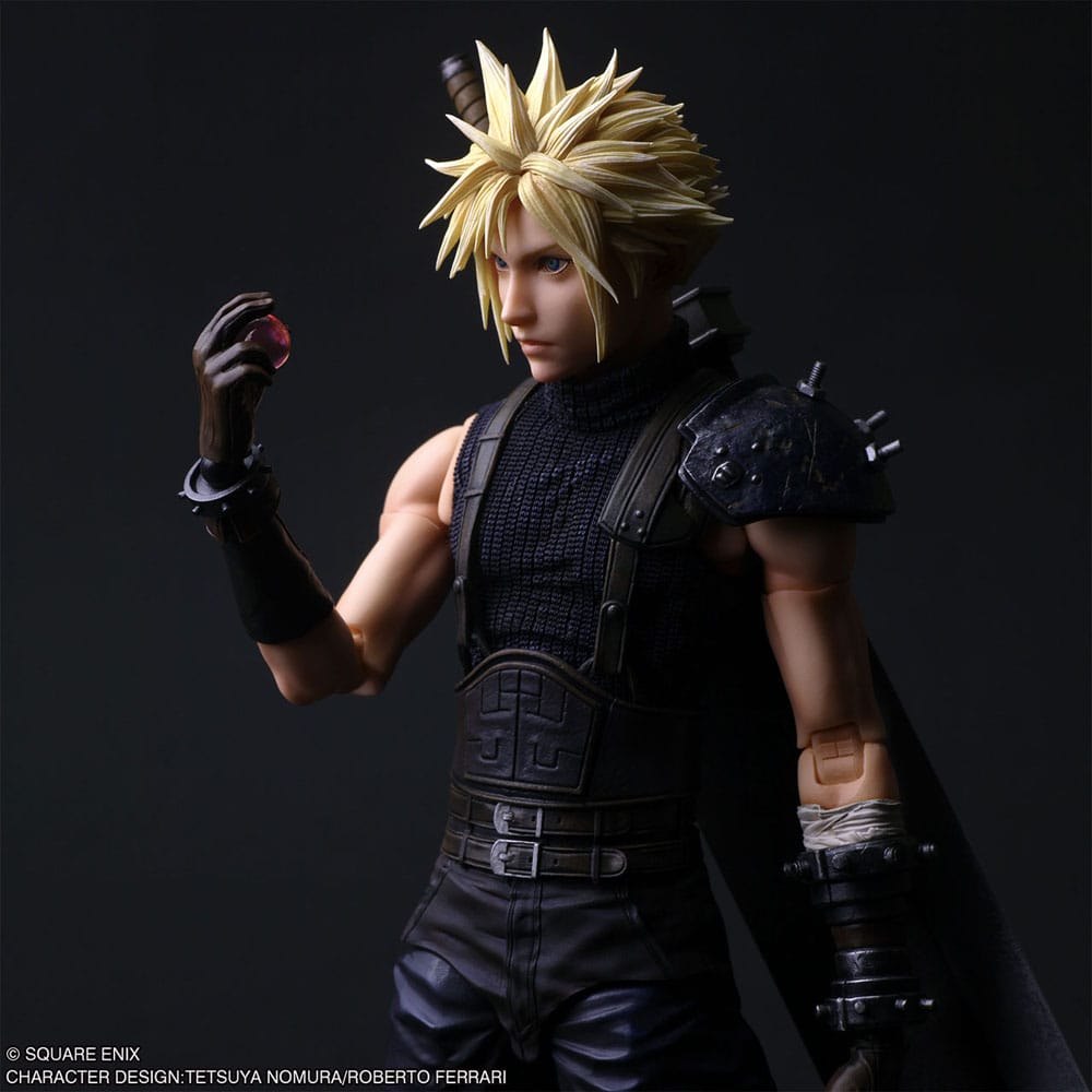 Final Fantasy VII Rebirth Play Arts Shin Action Figure Cloud Strife 27 cm