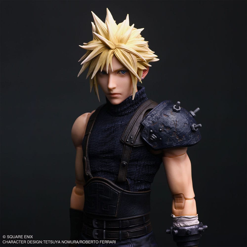 Final Fantasy VII Rebirth Play Arts Shin Action Figure Cloud Strife 27 cm