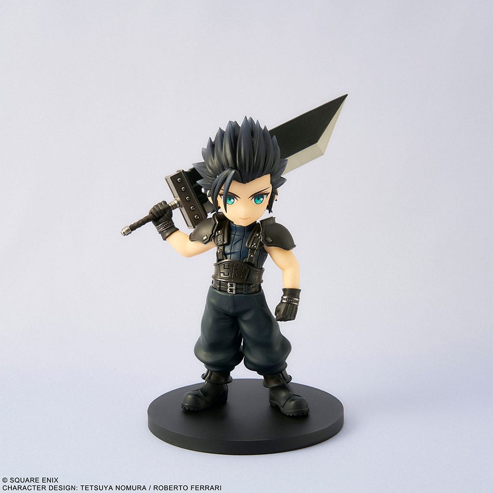 Statua di Final Fantasy VII Rebirth Adorable Arts di Zack Fair, 11 cm