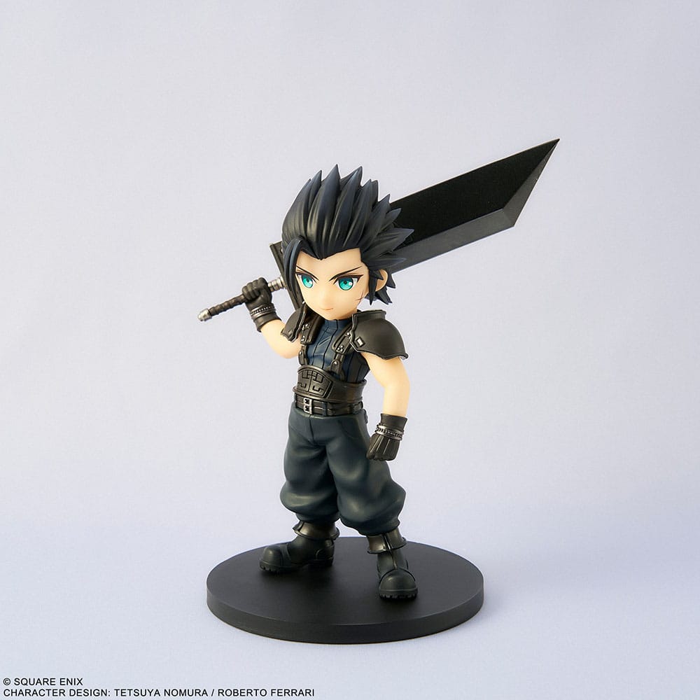 Statua di Final Fantasy VII Rebirth Adorable Arts di Zack Fair, 11 cm