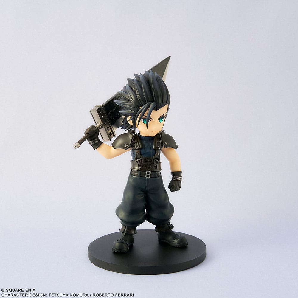 Statua di Final Fantasy VII Rebirth Adorable Arts di Zack Fair, 11 cm