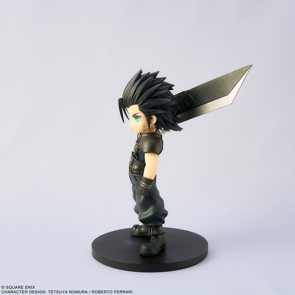Statua di Final Fantasy VII Rebirth Adorable Arts di Zack Fair, 11 cm