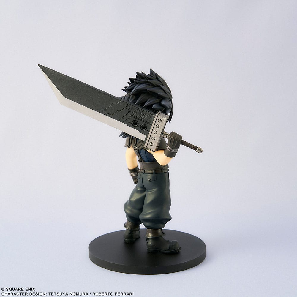Statua di Final Fantasy VII Rebirth Adorable Arts di Zack Fair, 11 cm