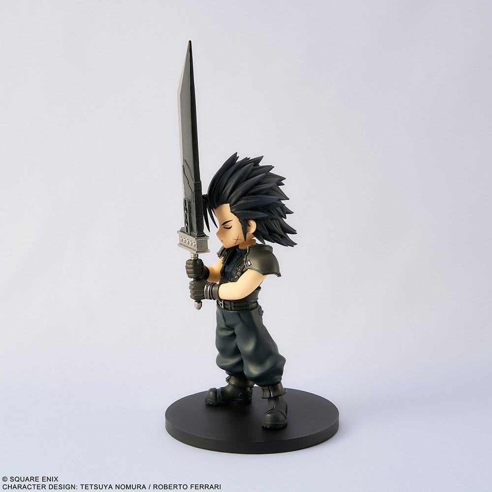 Statua di Final Fantasy VII Rebirth Adorable Arts di Zack Fair, 11 cm