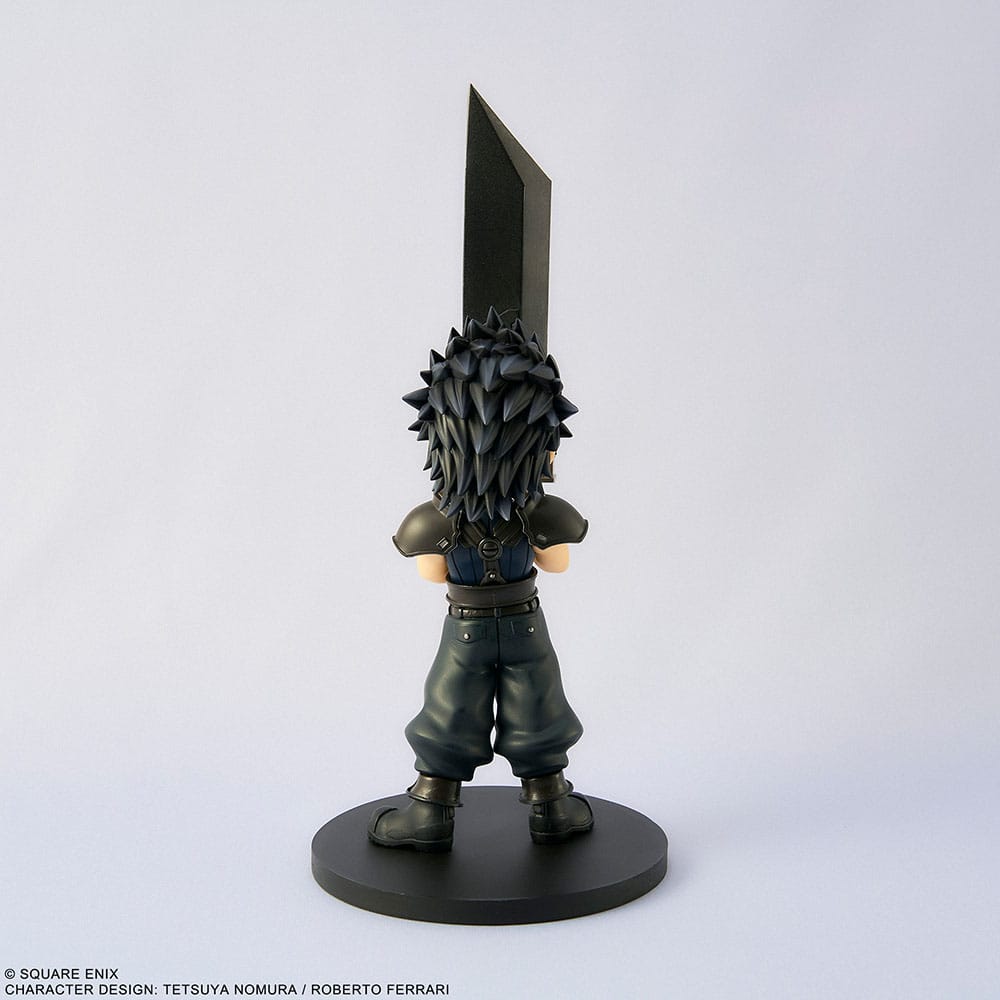 Statua di Final Fantasy VII Rebirth Adorable Arts di Zack Fair, 11 cm