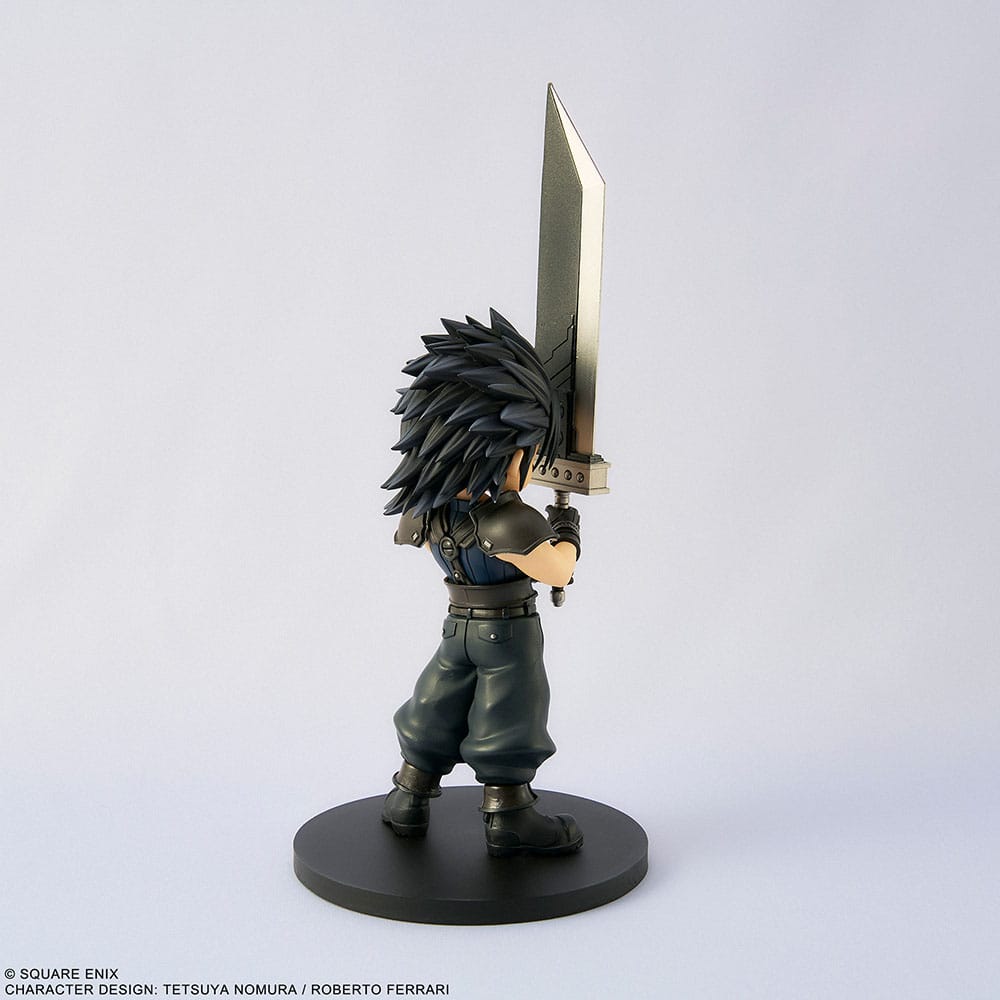 Statua di Final Fantasy VII Rebirth Adorable Arts di Zack Fair, 11 cm