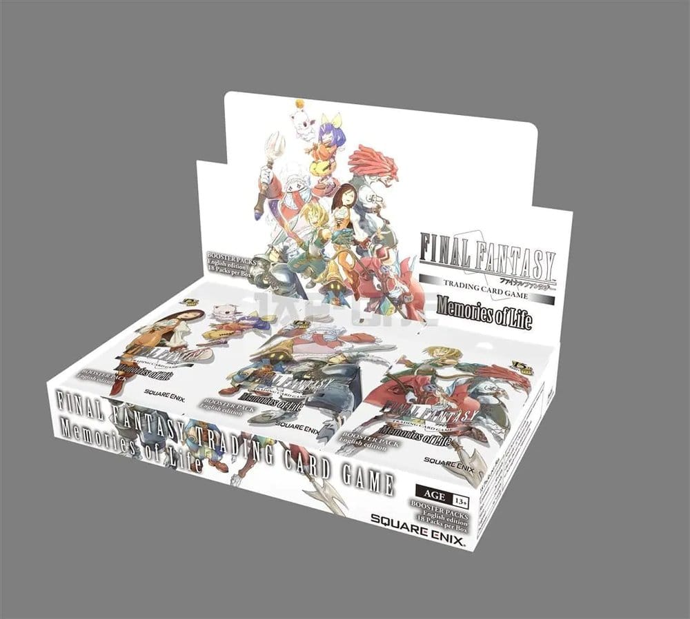 Final Fantasy Trading Card Game Memories of Life Box *Spanish Version*