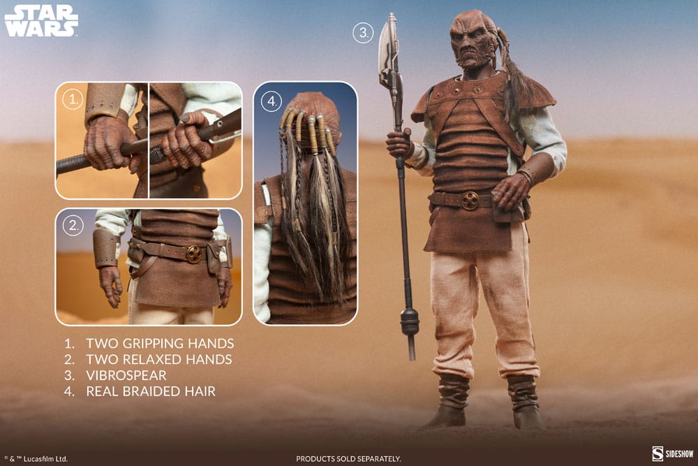 Return of the Jedi 1/6 Pagetti Rook Action Figure 32 cm