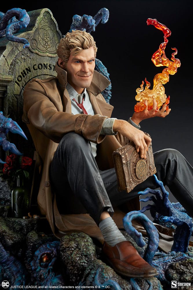 DC Comics Premium Format Statue John Constantine: Just Another Exorcism Hangover 53 cm