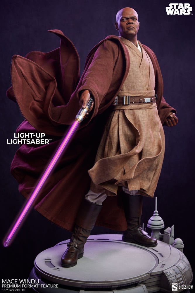 Star Wars Episode III Mace Windu Premium Format Figure 53cm