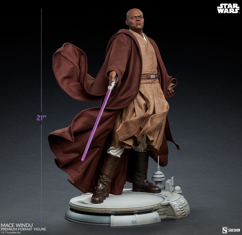 Star Wars Episode III Mace Windu Premium Format Figure 53cm