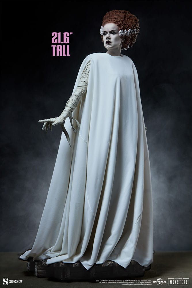 Bride of Frankenstein Premium Format Mixed Media Statue The Bride of Frankenstein (Fabric Costume) 55 cm