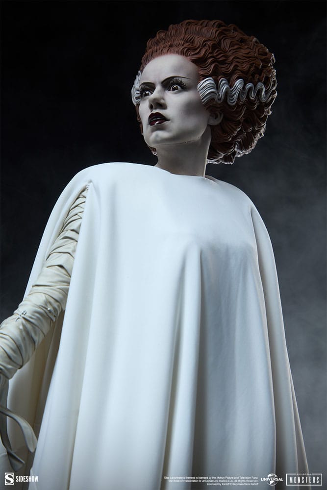 Bride of Frankenstein Premium Format Mixed Media Statue The Bride of Frankenstein (Fabric Costume) 55 cm