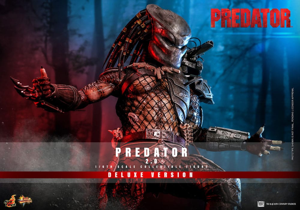 Predator Movie Masterpiece Action Figure 1/6 Predator (2.0) Deluxe Version 34 cm