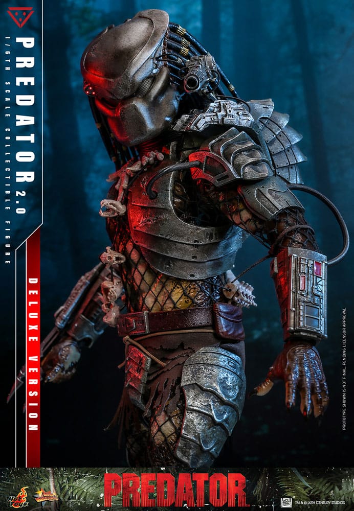 Predator Movie Masterpiece Action Figure 1/6 Predator (2.0) Deluxe Version 34 cm