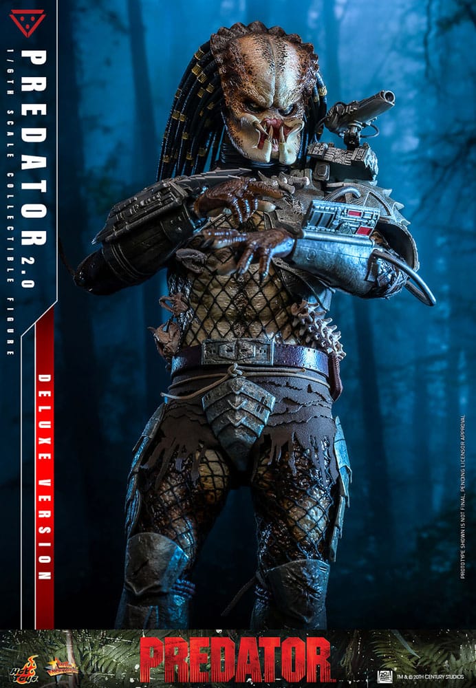 Predator Movie Masterpiece Action Figure 1/6 Predator (2.0) Deluxe Version 34 cm