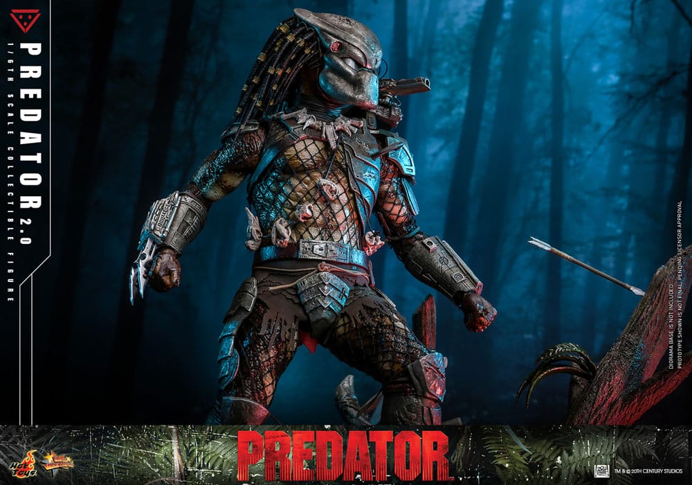 Predator Movie Masterpiece Action Figure 1/6 Predator (2.0) 34 cm