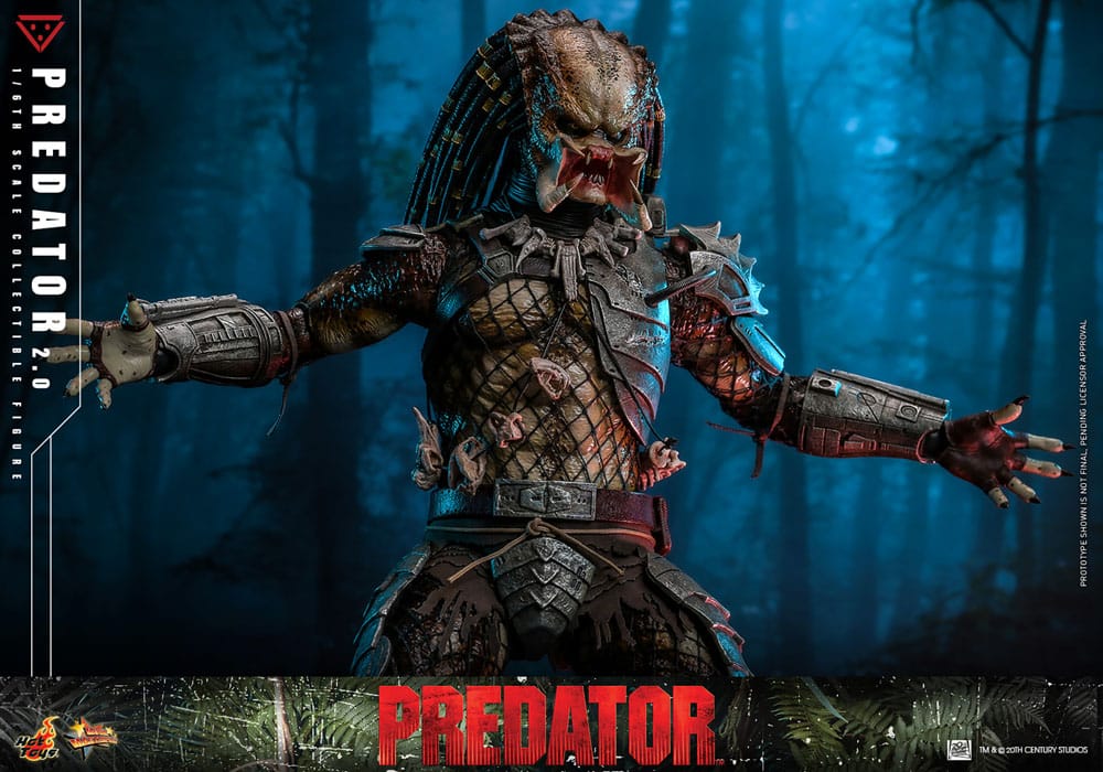 Predator Movie Masterpiece Action Figure 1/6 Predator (2.0) 34 cm