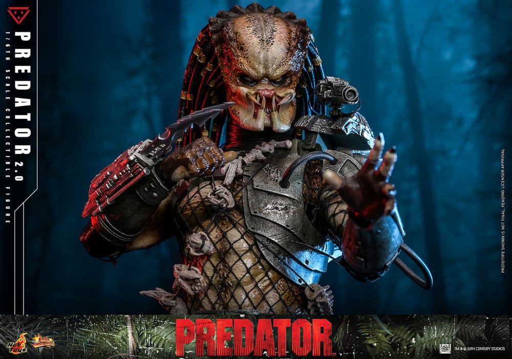Predator Movie Masterpiece Action Figure 1/6 Predator (2.0) 34 cm