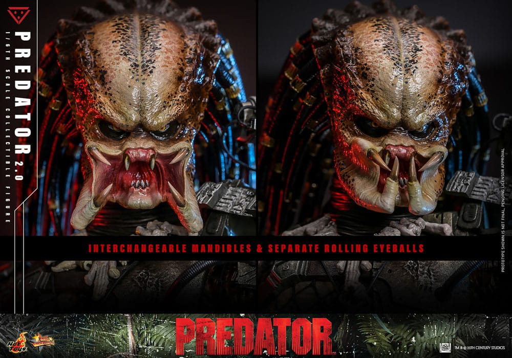 Predator Movie Masterpiece Action Figure 1/6 Predator (2.0) 34 cm