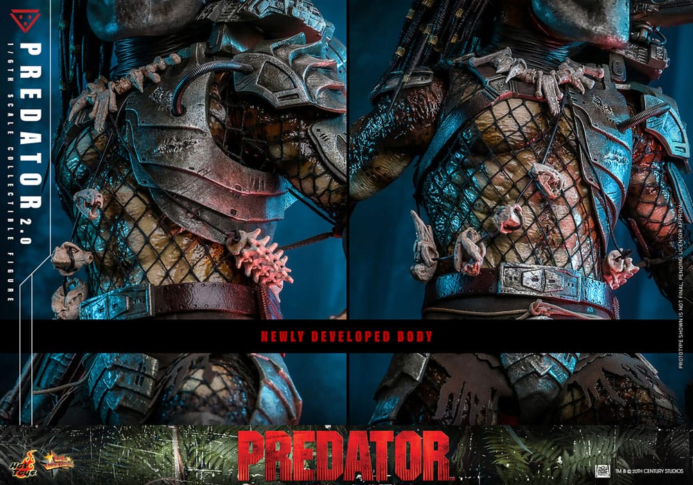 Predator Movie Masterpiece Action Figure 1/6 Predator (2.0) 34 cm