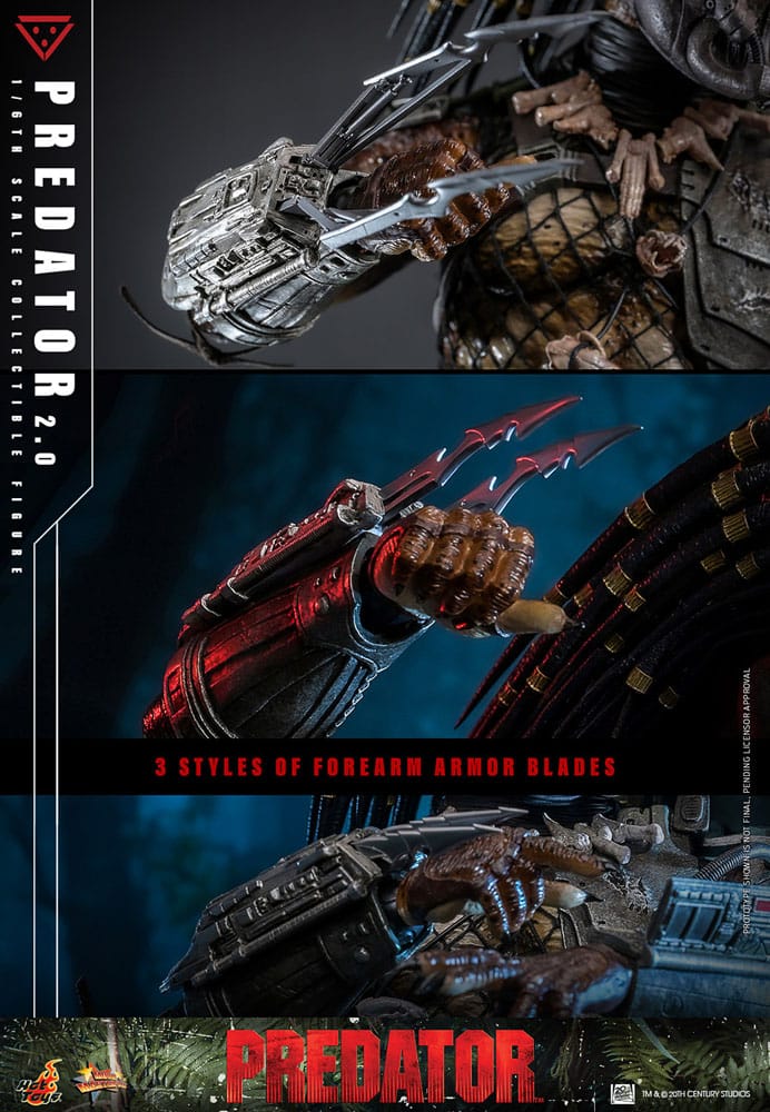Predator Movie Masterpiece Action Figure 1/6 Predator (2.0) 34 cm