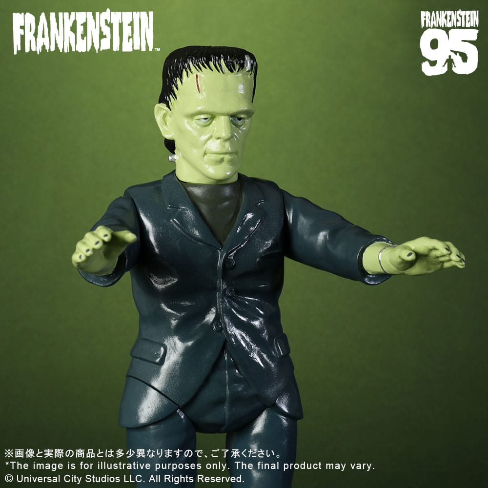 Universal Monsters Retro Sofubi Series Soft Vinyl Figure Frankenstein (1931) 27 cm