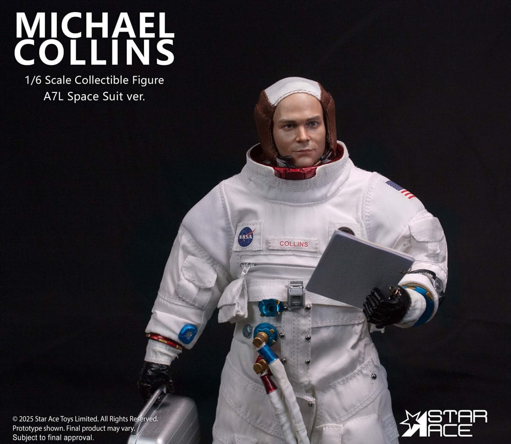 NASA Apollo 11 1/6 Michael Collins 30 cm Action Figure