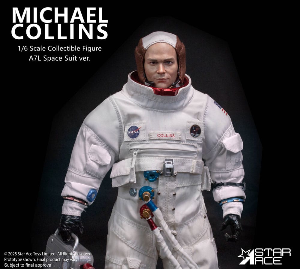 NASA Apollo 11 1/6 Michael Collins 30 cm Action Figure