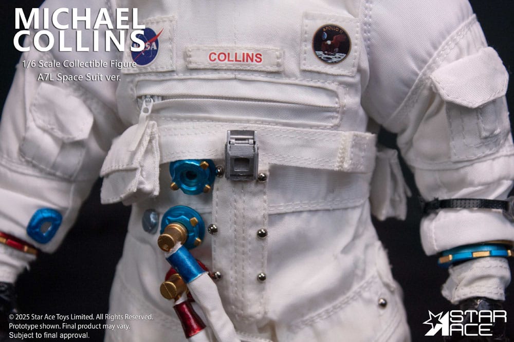 NASA Apollo 11 1/6 Michael Collins 30 cm Action Figure