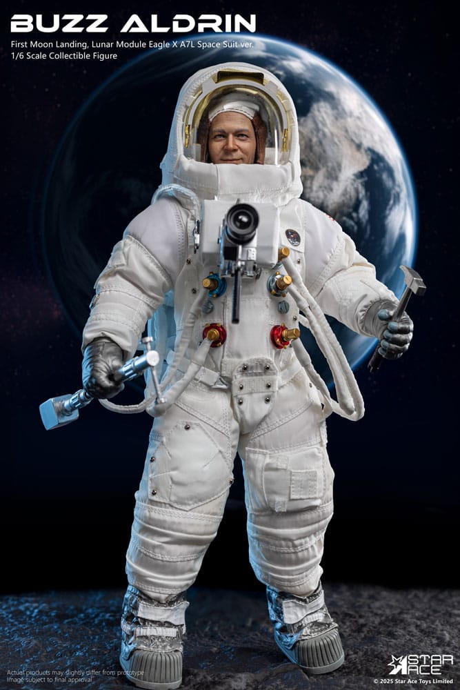 NASA Apollo 11 1/6 Buzz Aldrin 30 cm Action Figure
