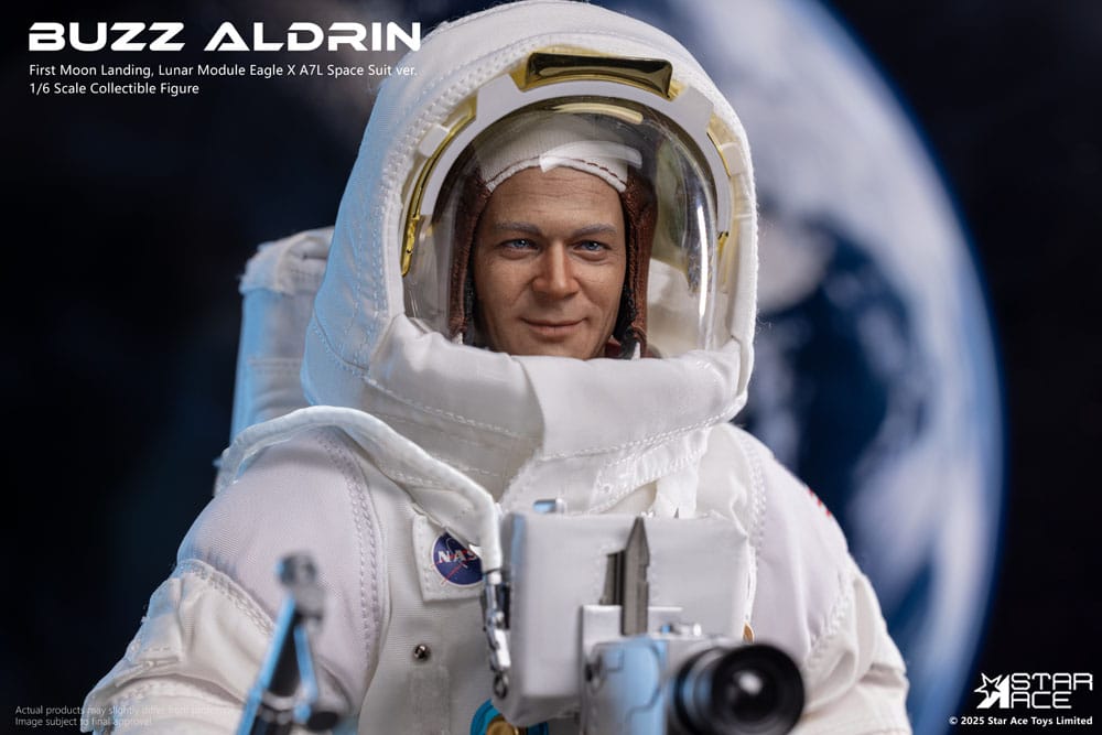 NASA Apollo 11 1/6 Buzz Aldrin 30 cm Action Figure