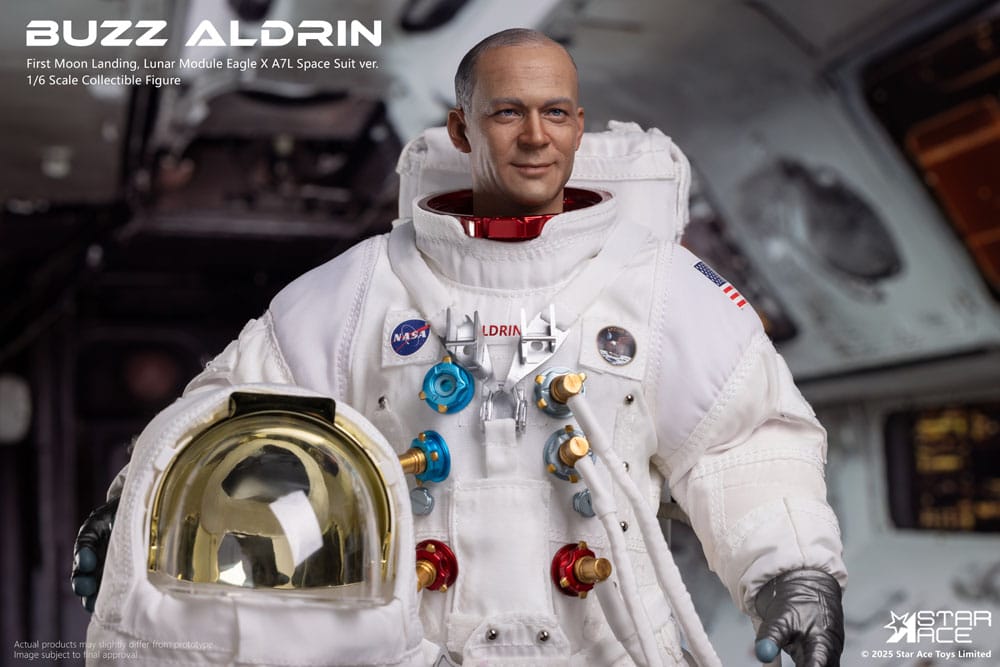 NASA Apollo 11 1/6 Buzz Aldrin 30 cm Action Figure