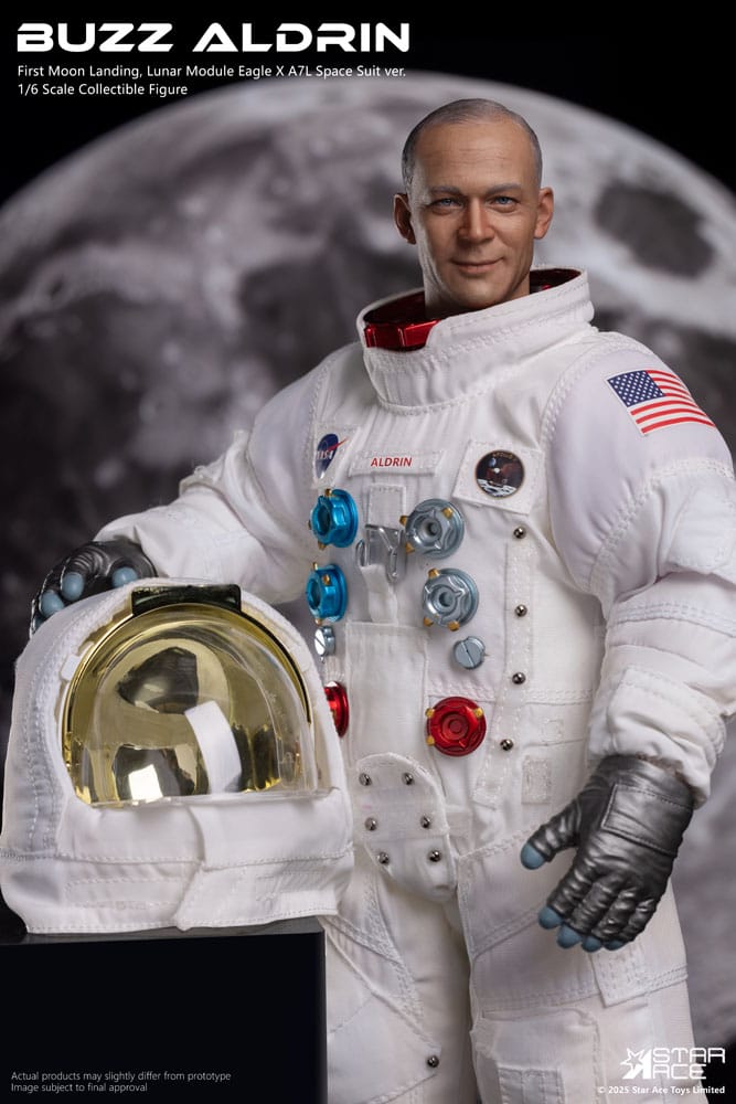 NASA Apollo 11 1/6 Buzz Aldrin 30 cm Action Figure