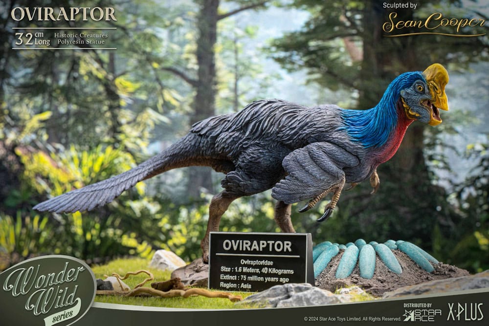 Wonders of the Wild Statue Oviraptor (re-run) 32 cm