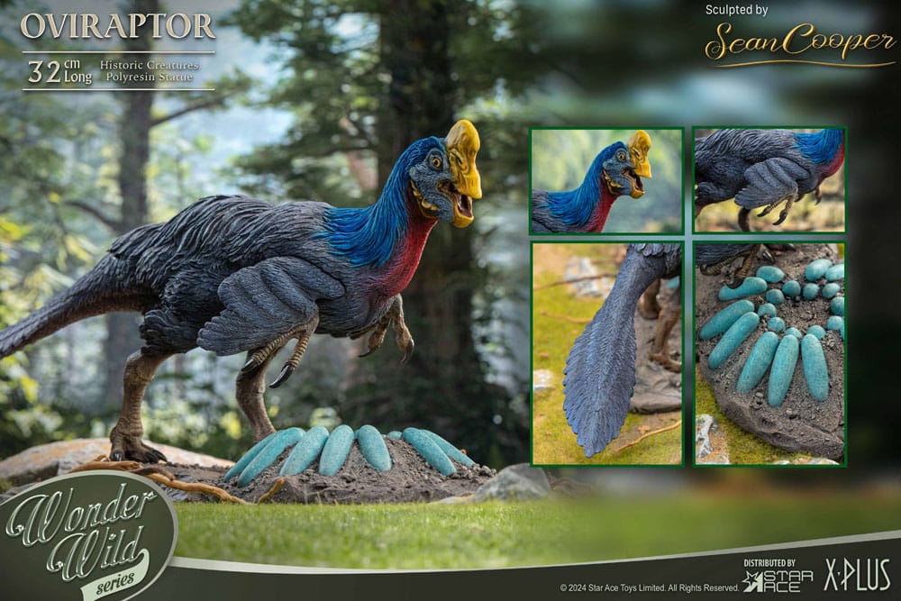 Wonders of the Wild Statue Oviraptor (re-run) 32 cm