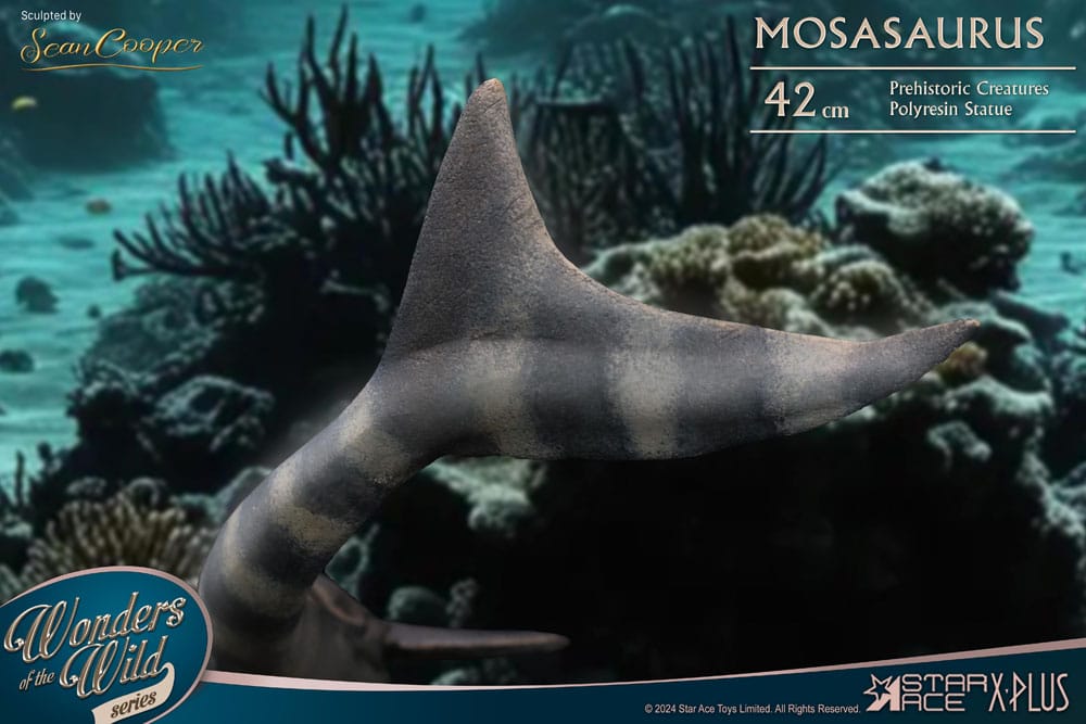 Meraviglie della natura selvaggia Statua Mosasaurus (DX) 42 cm