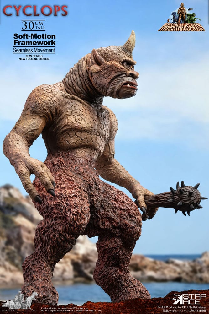 Ray Harryhausen Soft-Motion Series Statue Cyclops 30 cm