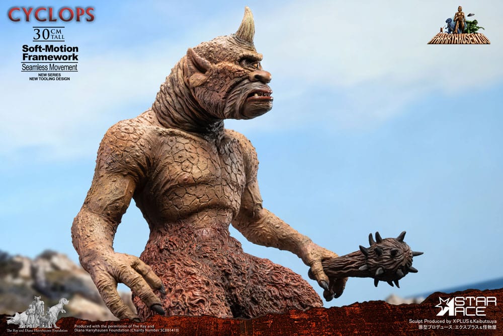 Ray Harryhausen Soft-Motion Series Statue Cyclops 30 cm