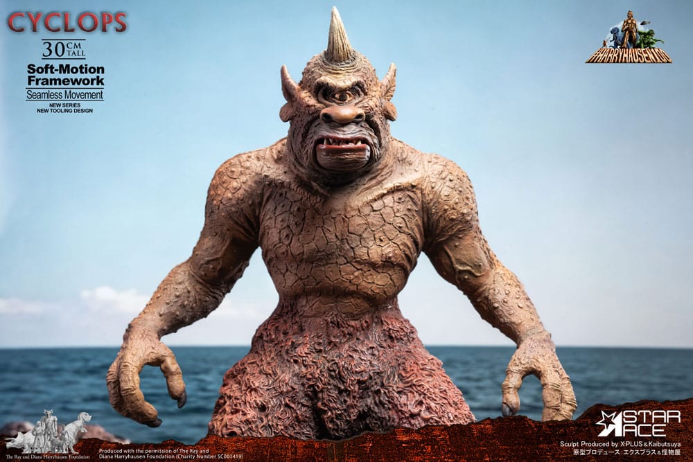 Ray Harryhausen Soft-Motion Series Statue Cyclops 30 cm