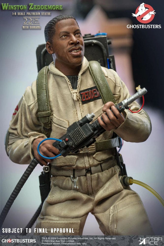 Statue Ghostbusters 1/8 Peter Venkmann + Winston Zeddemore confezione doppia 22 cm