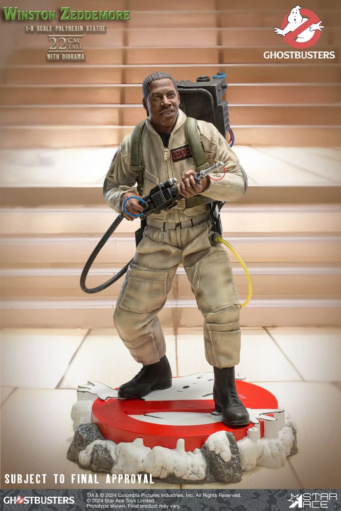 Statue Ghostbusters 1/8 Peter Venkmann + Winston Zeddemore confezione doppia 22 cm
