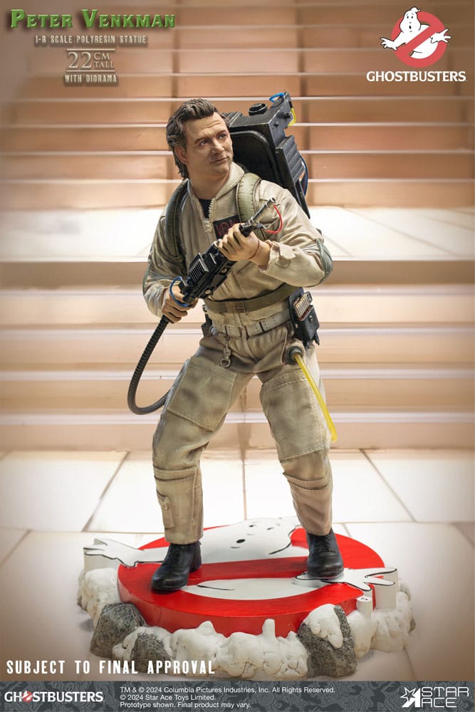Statue Ghostbusters 1/8 Peter Venkmann + Winston Zeddemore confezione doppia 22 cm