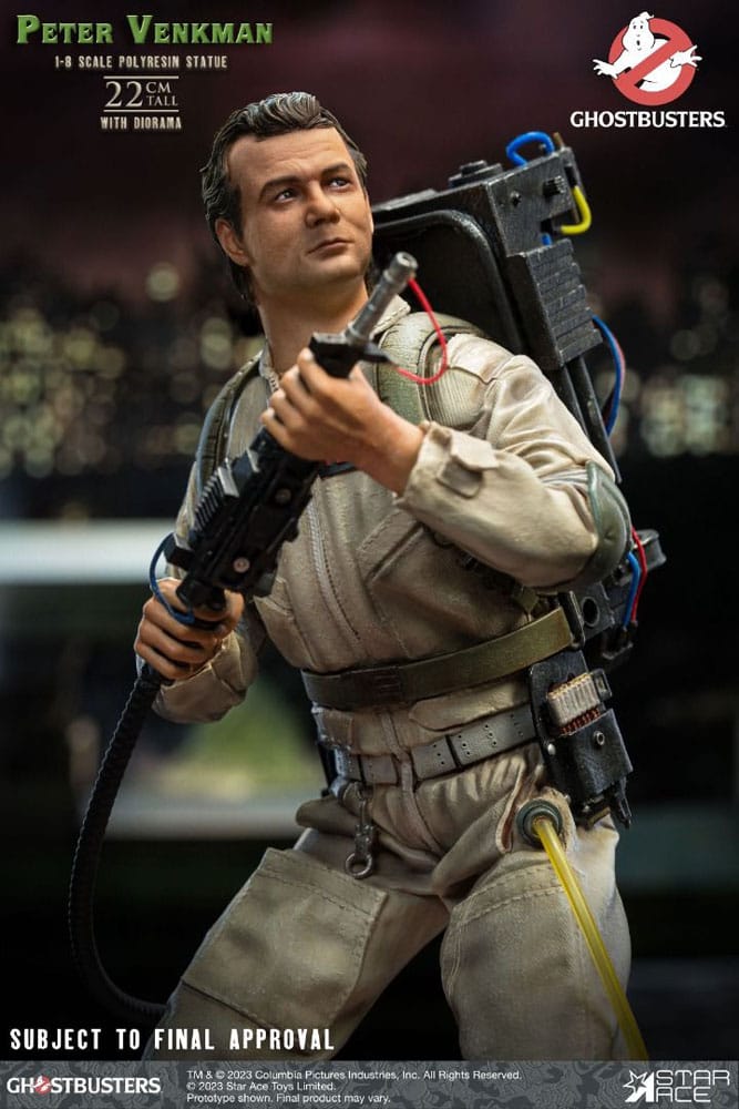 Statue Ghostbusters 1/8 Peter Venkmann + Winston Zeddemore confezione doppia 22 cm