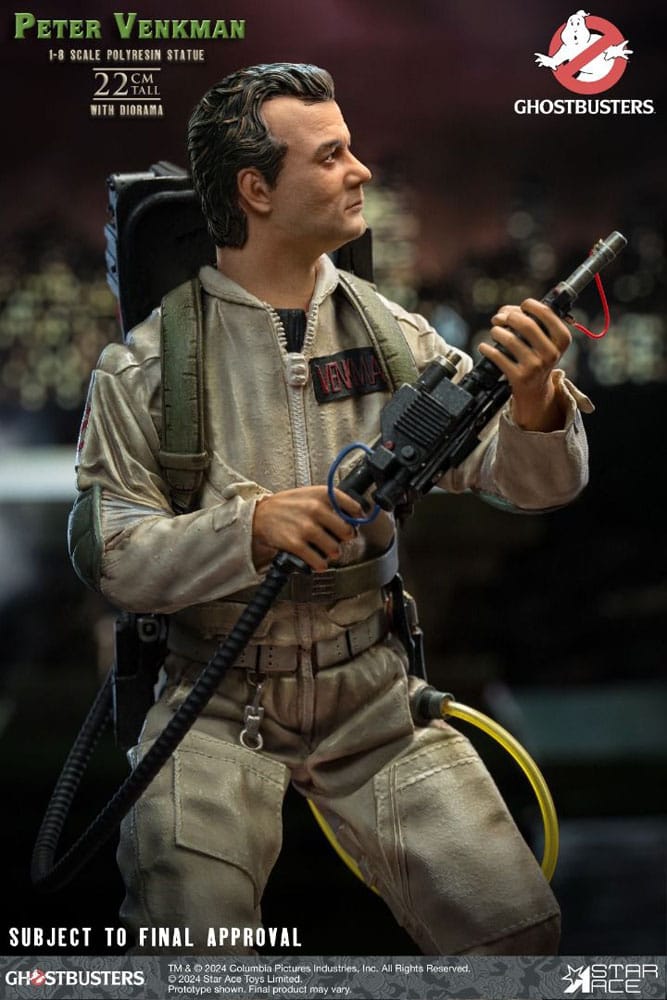 Statue Ghostbusters 1/8 Peter Venkmann + Winston Zeddemore confezione doppia 22 cm