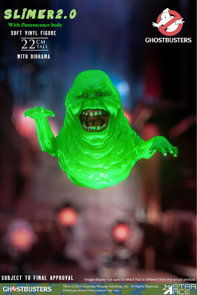 Statua Ghostbusters 1/8 Slimer 2.0 22 cm