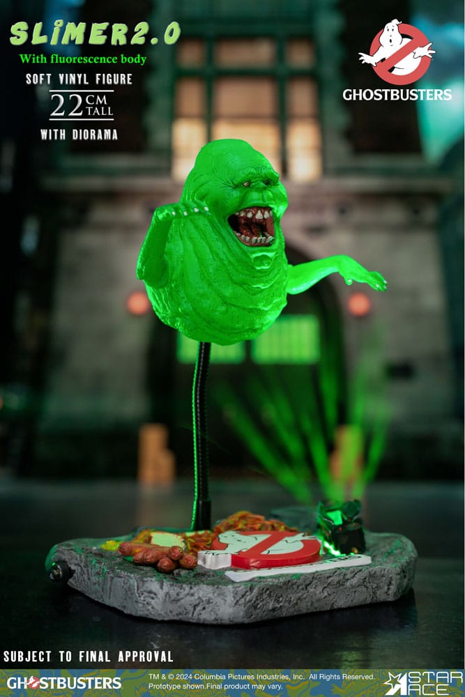 Statua Ghostbusters 1/8 Slimer 2.0 22 cm